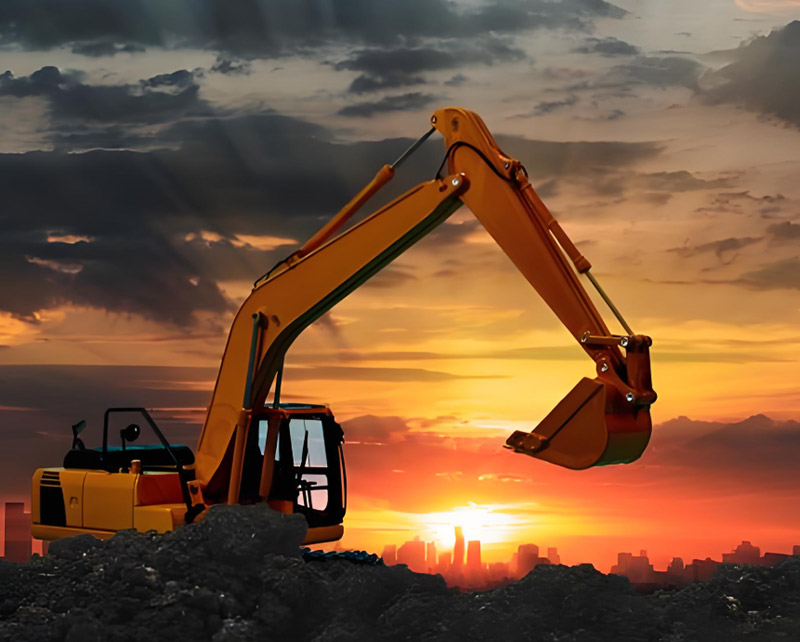 Bouwmachines Steel Structure Component